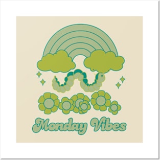 Monday Vibes Posters and Art